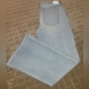 Brand New Express Women's Light Wash Flare Jeans